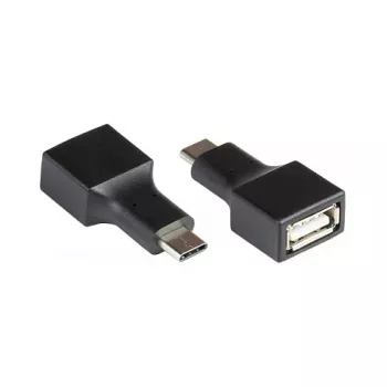 savienotāju adapteris USB C USB A Alcasa USB-AD201 melns