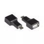 savienotāju adapteris USB C USB A Alcasa USB-AD201 melns