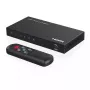 Video pārslēdzējs MicroConnect MC-HDMISWITCH0301-4K 4K 60Hz Melns metāla