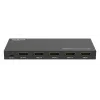Video pārslēdzējs MicroConnect MC-HDMISWITCH0401-4K 4K 60Hz metāla melns