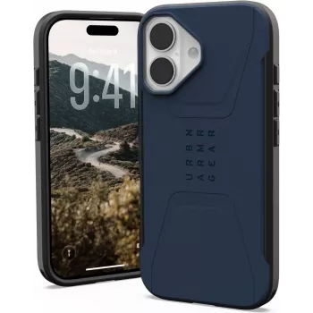 UAG Urban Armor Gear Civilian MagSafe futrālis | Apple iPhone 17 | mallard (zils) | 114547115555 (114547115555)