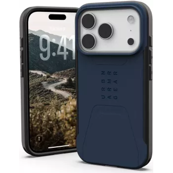 UAG Urban Armor Gear Civilian MagSafe Case | Apple iPhone 17 Pro | pīle (zila) | 114545115555 (114545115555)