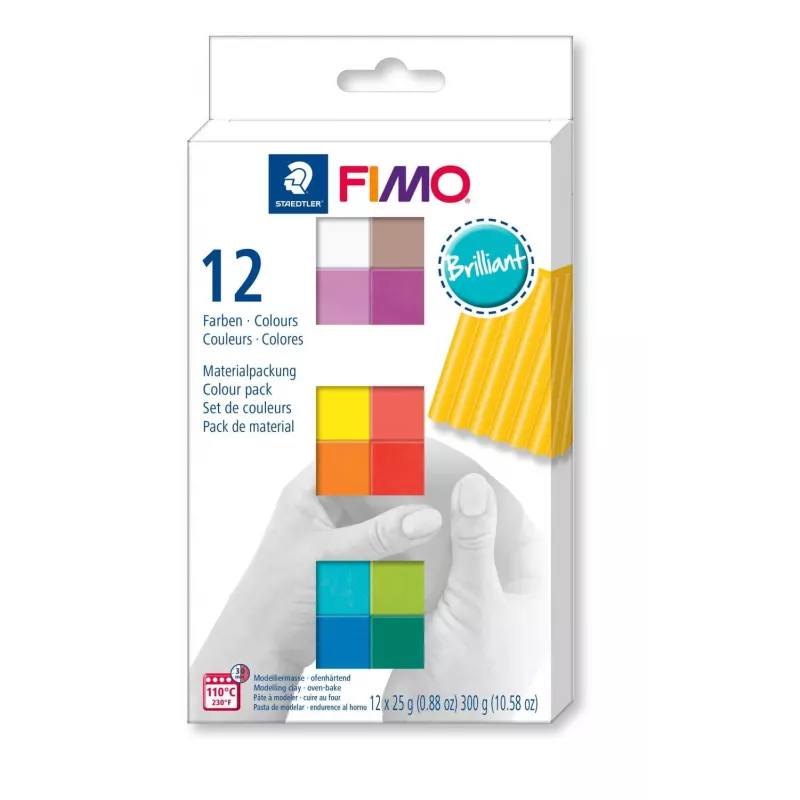 Modelējamā masa Staedtler FIMO 8023 C Jauktas krāsas