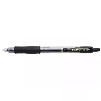Pilot G2 07 Melns (BL-G2-7-B) (BLG27B)