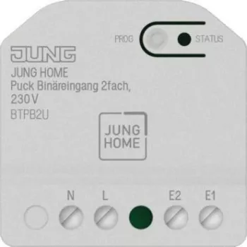 Jung BT P B2 U JUNG HOME Puck Binary Input 2-way 230 V ~ TE (BTPB2U)