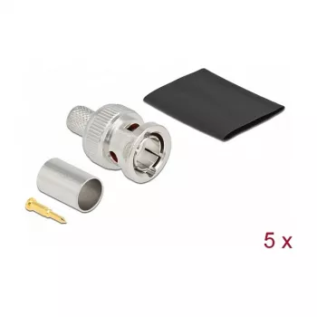 BNC spraudnis RG6 kabeļu presēšanai DeLOCK 90026