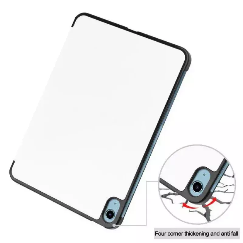 Planšetdatora maciņš CoreParts TABX-IP10-COVER6 — atvāžams maciņš Apple iPad (2022), 27,7 cm (10,9 collas), 2 statīva režīmi, balts