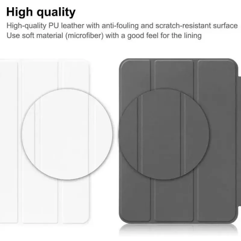 Planšetdatora maciņš CoreParts TABX-IP10-COVER6 — atvāžams maciņš Apple iPad (2022), 27,7 cm (10,9 collas), 2 statīva režīmi, balts