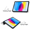 Planšetdatora maciņš CoreParts TABX-IP10-COVER6 — atvāžams maciņš Apple iPad (2022), 27,7 cm (10,9 collas), 2 statīva režīmi, balts