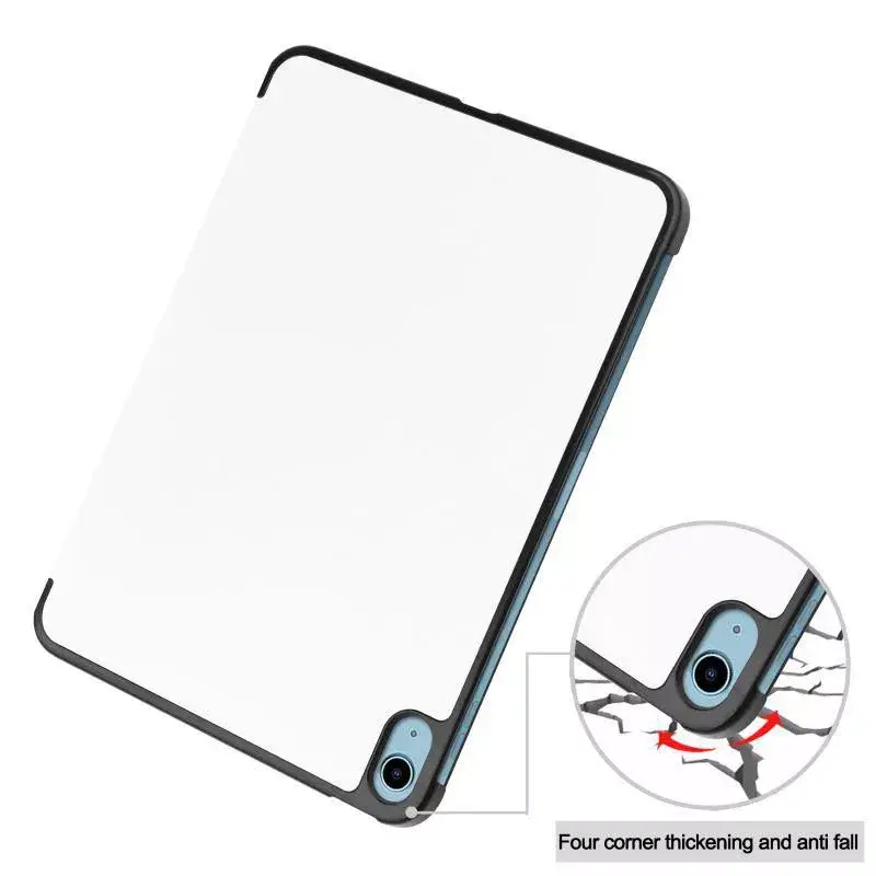 Planšetdatora maciņš CoreParts TABX-IP10-COVER6 — atvāžams maciņš Apple iPad (2022), 27,7 cm (10,9 collas), 2 statīva režīmi, balts