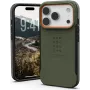 UAG Urban Armor Gear Civilian MagSafe Case | Apple iPhone 17 Pro | olīvu/pop oranža | 114545117297 (114545117297)