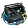 Makita instrumentu kaste E-05446 Melna, Zila Plastmasa, Poliesters, Tērauds