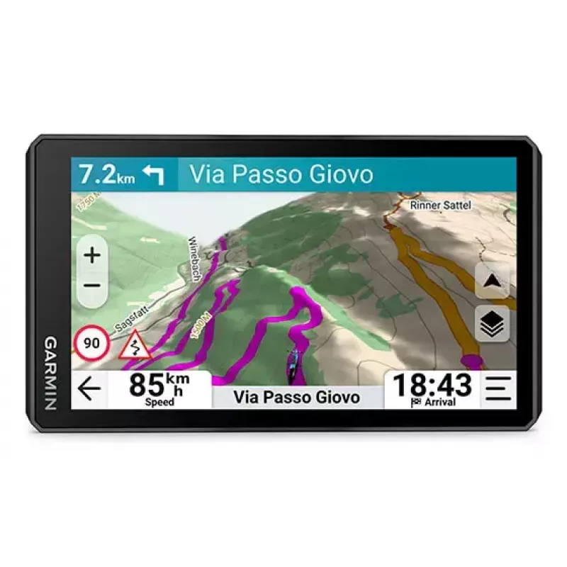 Motocikla GPS navigators Garmin zumo XT3, 15,2 cm (6 collu) TFT skārienekrāns, 64 GB, IPX7/IP6X, Bluetooth, Wi-Fi