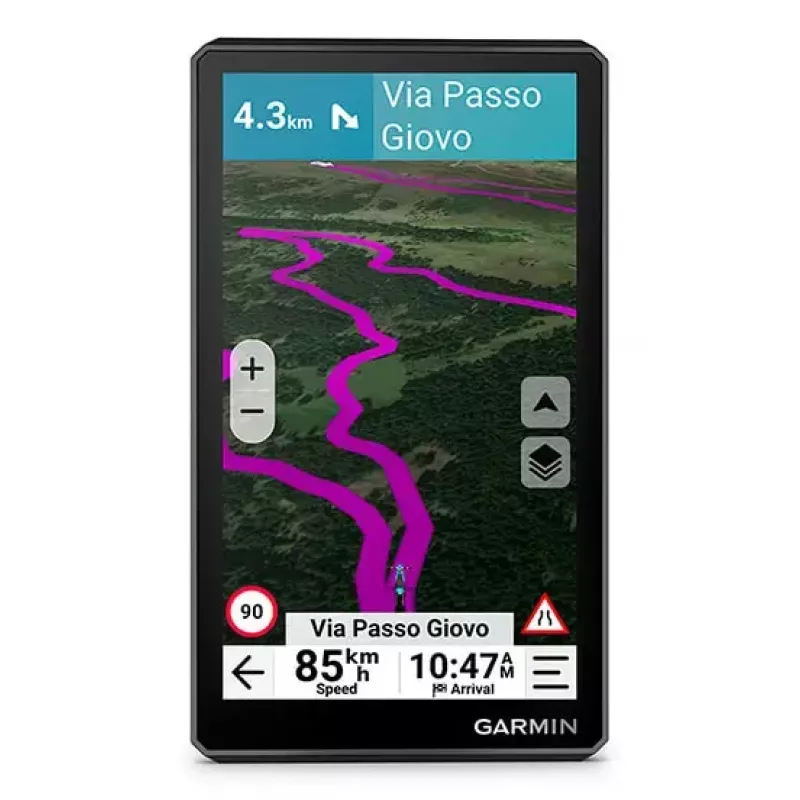 Motocikla GPS navigators Garmin zumo XT3, 15,2 cm (6 collu) TFT skārienekrāns, 64 GB, IPX7/IP6X, Bluetooth, Wi-Fi