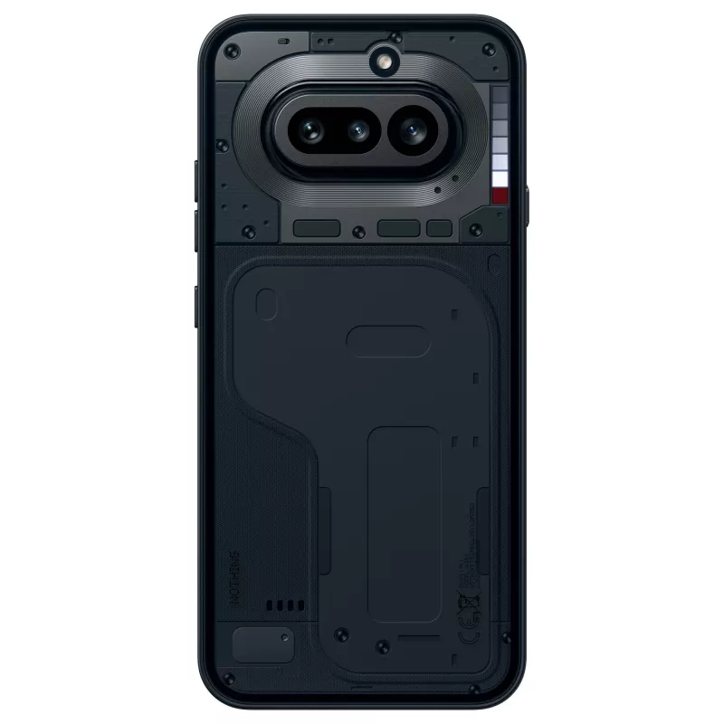 Smartphone Nothing 4a — 6,78 collu (17,2 cm) displejs, Snapdragon 7s Gen 4, 12 GB RAM, 256 GB, 5G, 5080 mAh, Dual SIM, melns