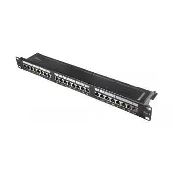Alcasa GC-N0139 - Gigabit Ethernet - RJ45 - Cat6 - 22/26 - Melns - Steel (GC-N0139)
