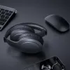 Austiņas HAVIT HVBT-H630BT bezvadu Bluetooth galvas saites austiņas, 20–20000 Hz, apļveida, USB-C, melnas