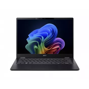Acer TravelMate P6 14 AI TMP614-54T klēpjdators ar Intel Ultra 5, 16GB RAM, 512GB SSD, Windows 11 Pro, 226V akumulators