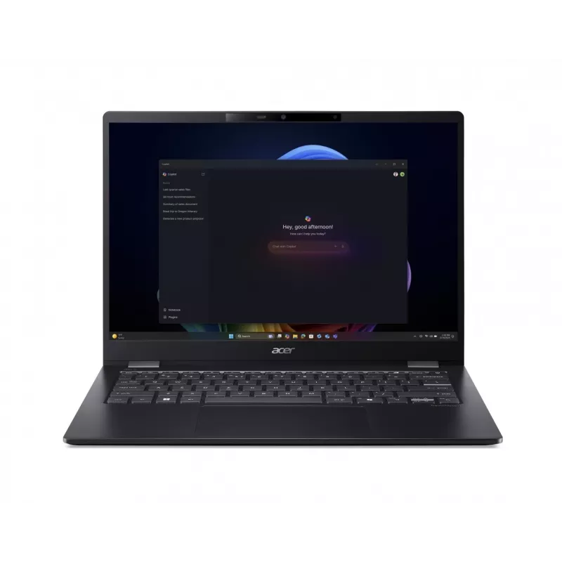 Acer TravelMate P6 14 AI TMP614-54T klēpjdators ar Intel Ultra 5, 16GB RAM, 512GB SSD, Windows 11 Pro, 226V akumulators