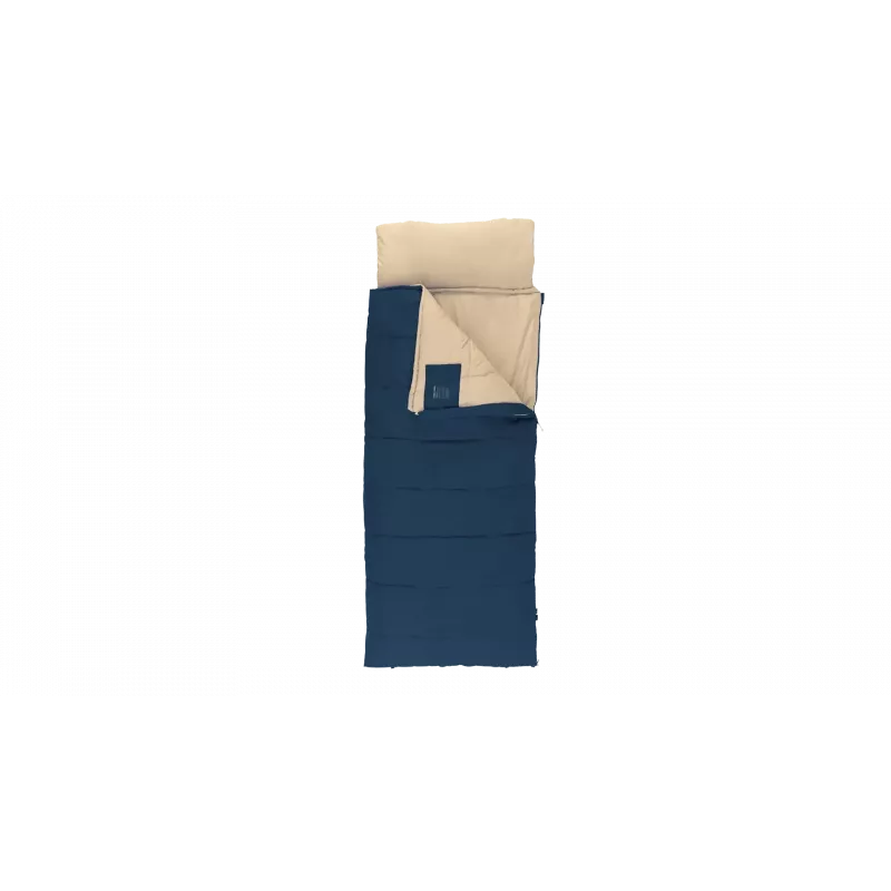Guļammaiss Outwell Contour Lux 190 cm, sintētisks, kreisais rāvējslēdzējs, tumši zils
