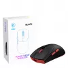 MSI Forge GM340 bezvadu spēļu pele, piemērota abām rokām, optiskā, 12000 DPI, melna
