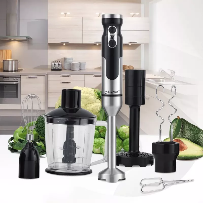 Iegremdējamais blenderis Maestro MR-567 Melns Stainless steel