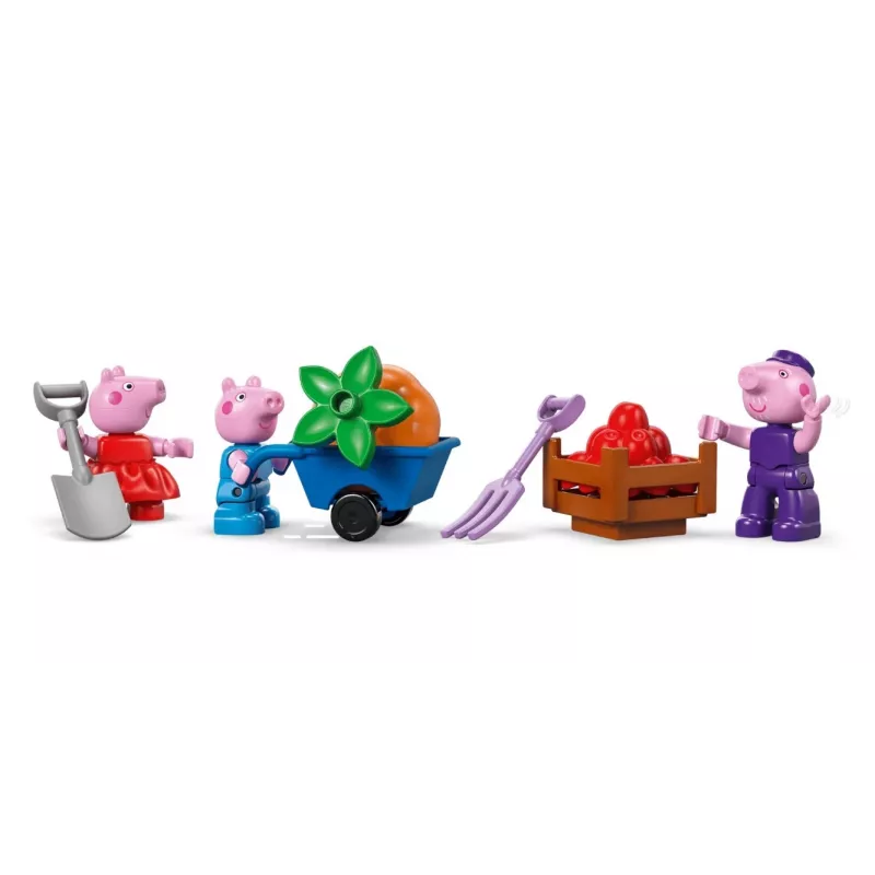 DUPLO Peppa Pig 10461 Vecā Cūka dārzs un siltumnīca būvklucīši