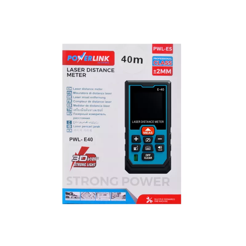 Extralink Powerlink lāzera tālmērs 40M PWL-ES-40
