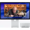 Apple Studio Display XDR monitors, 27 collas, 5K Ultra HD LED, standarta stikls, noliecams un augstumā regulējams statīvs, sudrabains