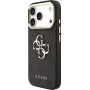 GUESS Hard Cover 4G Metal Logo Melns, Apple iPhone 17 Pro, GUHCP17L4GMGCGR (GUHCP17L4GMGCGR)