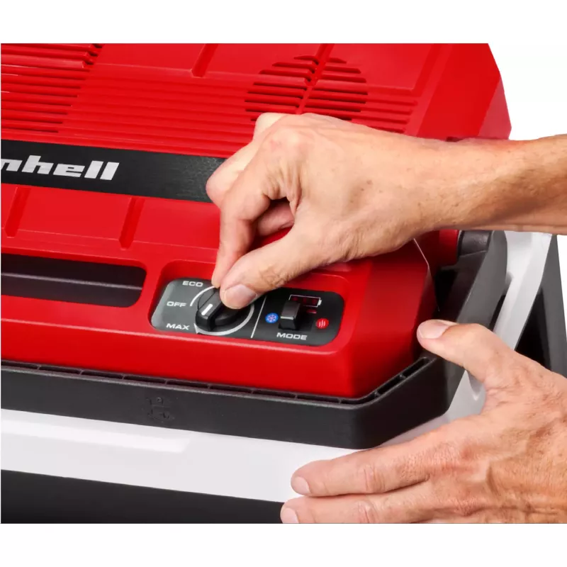Dzesēšanas kaste Einhell TE-COL 18/27 Li‑Solo 27 L akumulatora/elektriskā, dzesēšana 20–60 °C, priekšējā kabata