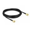 Antenas kabelis DeLOCK RP-SMA spraudnis uz RP-SMA spraudni LMR/CFD100 5 m