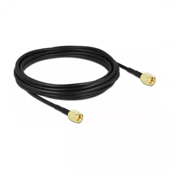 Antenas kabelis DeLOCK RP-SMA spraudnis uz RP-SMA spraudni LMR/CFD100 5 m