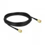 Antenas kabelis DeLOCK RP-SMA spraudnis uz RP-SMA spraudni LMR/CFD100 5 m