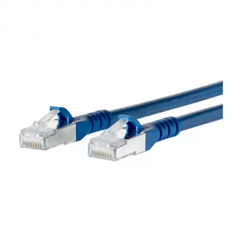 METZ CONNECT 1308450544-E 0.5m Cat6a S/FTP (S-STP) zils tīkla kabelis (1308450544-E)
