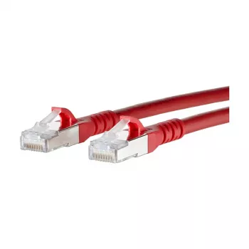 MetzConnect BTR - komutācijas kabelis - RJ-45 (V) - RJ-45 (V) - 5 m - Ekranēts - (CAT 6a) - Bez halogēna - Sarkans (1308455066-E)
