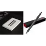 Lodīšu pildspalva rotring 600 Graphite — metāla korpuss, pagriežams mehānisms, klipsis