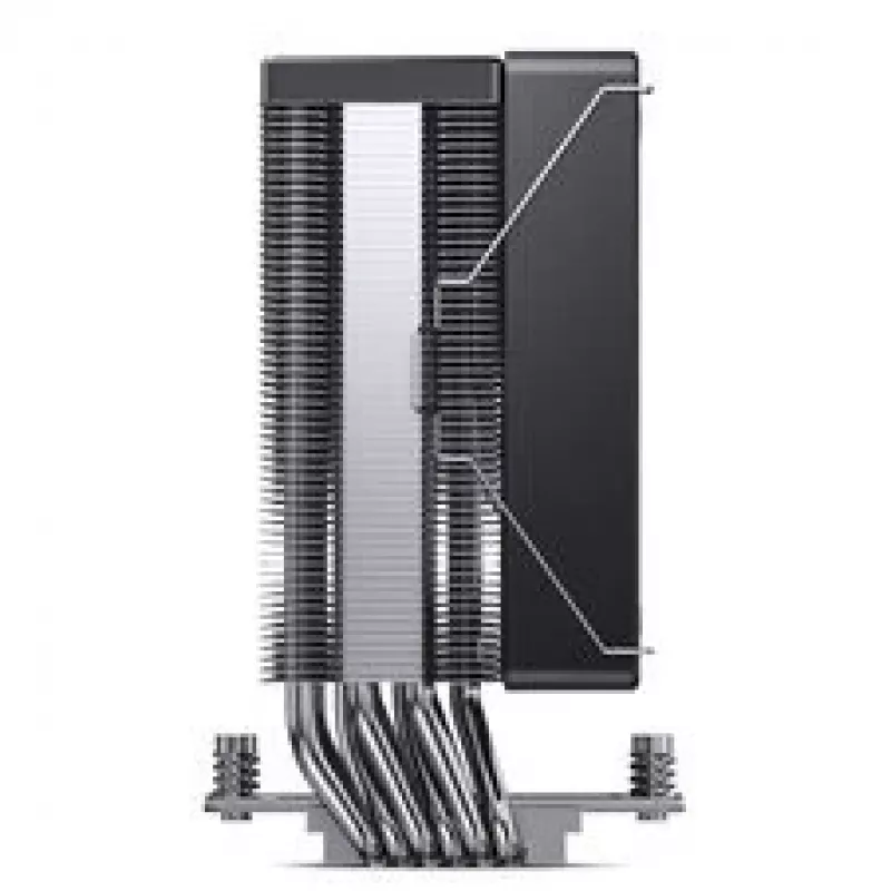 CPU dzesētājs Jonsbo CR-1000 MAX V2 — gaisa dzesētājs ar PWM ventilatoru, melns