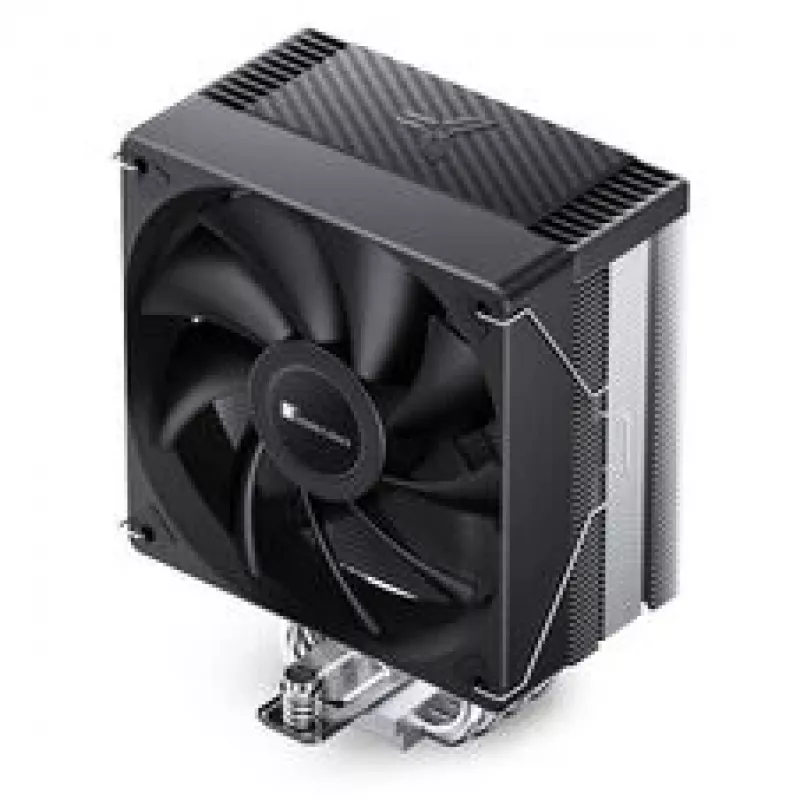 CPU dzesētājs Jonsbo CR-1000 MAX V2 — gaisa dzesētājs ar PWM ventilatoru, melns