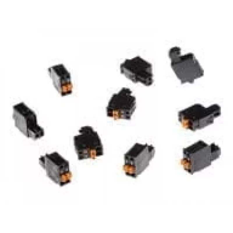 Vadu savienotājs AXIS 5505-261, 2 kontaktu, 2,5 mm solis, pelēks, 10 gab. iepakojumā