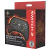 Spēļu kontrolieris Deltaco GAM-198 Melns — Bluetooth un USB (Type-C) priekš Nintendo Switch, Switch 2, Switch OLED, Android, PC
