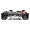 Spēļu kontrolieris Deltaco Gaming GAM-198-T caurspīdīgs Bluetooth/USB USB-C, paredzēts Nintendo Switch, Switch 2, Switch OLED, Android, PC