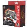Spēļu kontrolieris Deltaco Gaming GAM-198-T caurspīdīgs Bluetooth/USB USB-C, paredzēts Nintendo Switch, Switch 2, Switch OLED, Android, PC