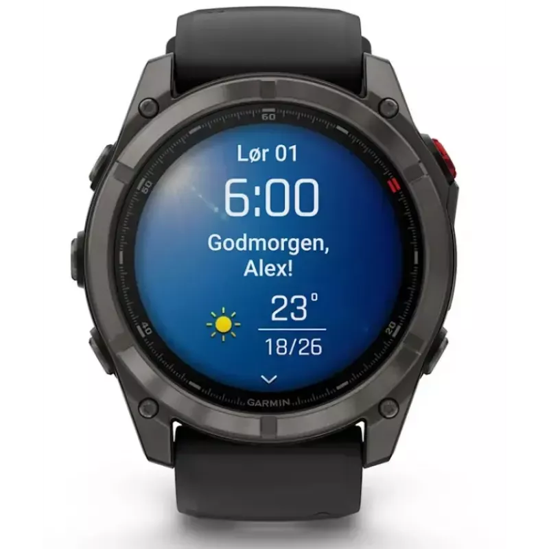 Viedpulkstenis Garmin fēnix 8 Pro AMOLED 1,4 collas 454x454 GPS Wi-Fi