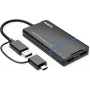 VALUE Displeja adapteris USB A/C tips – Dual HDMI 4K30+ 1080P ST/BU – Adapteris – Digitālie/dati (12.99.3206)
