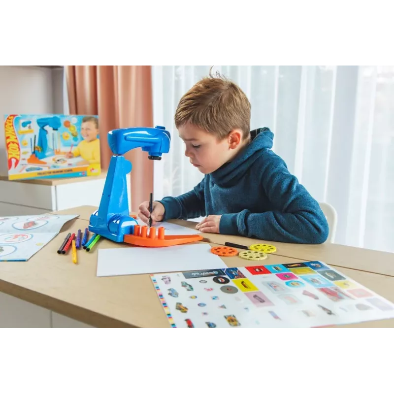 Hot Wheels projektora zīmēšanas skolas komplekts