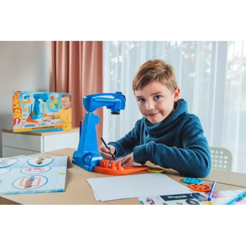 Hot Wheels projektora zīmēšanas skolas komplekts