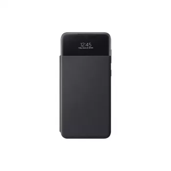 Samsung EF-EA336PBEGEW maciņš-apvalks Galaxy A33 5G, saderīgs ar 6,4 collu ekrāniem, melns, 1 kartes kabatiņa