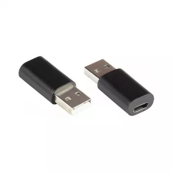 Alcasa USB-AD200 kabeļa adapteris USB A USB C melns (USB-AD200)