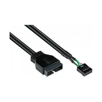Good Connections 5021-PST3 - 0,45 m - USB 2.0 - 480 Mbit/s - melns